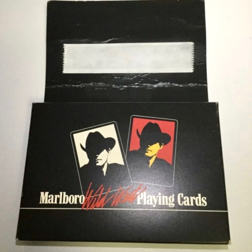 Two Unopened Decks MARLBORO Man WIld West Playing Cards